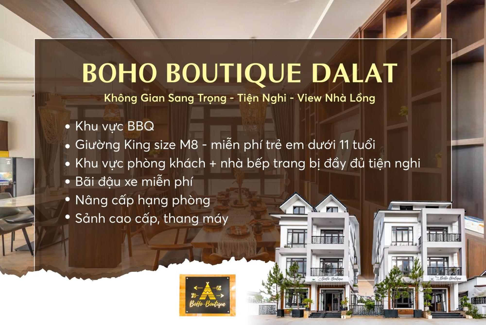 Boho Boutique Da Lat - View Nha Long Lang Man 호텔 외부 사진